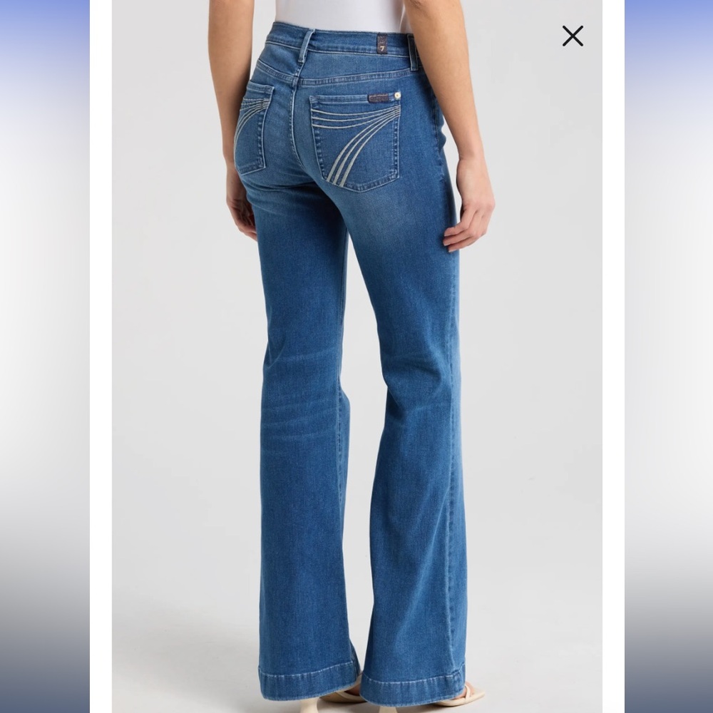 7s Jeans dojo trouser women’s 7 for all mankind Wide leg Trouser Size 30